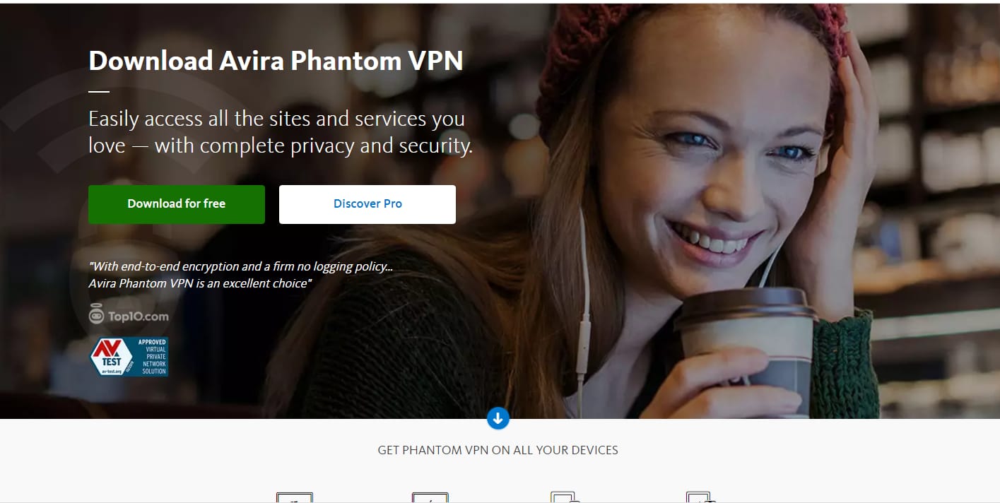 Server VPN Gratis Tercepat Avira Phantom VPN