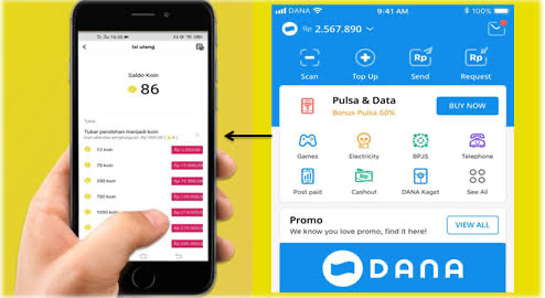Cara Top Up Koin TikTok Pakai DANA