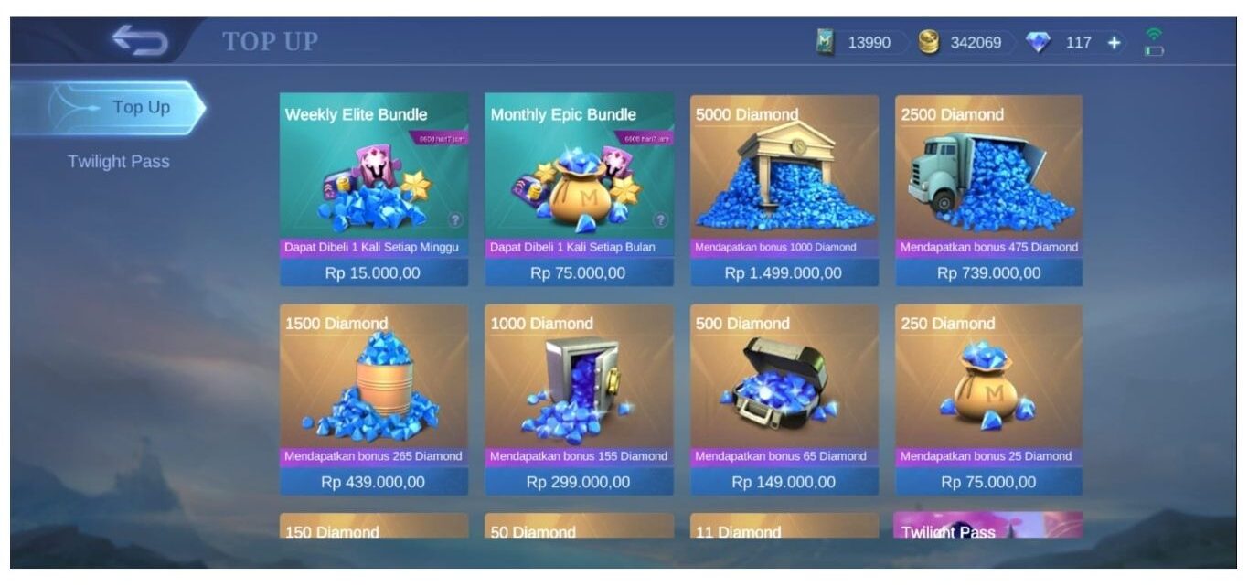 diamond ML gratis 2023