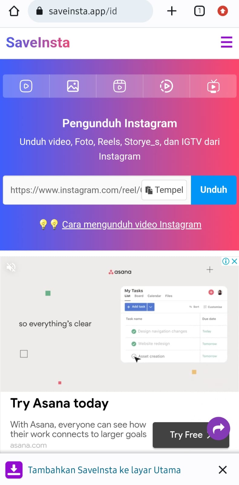 download video ig tanpa watermark