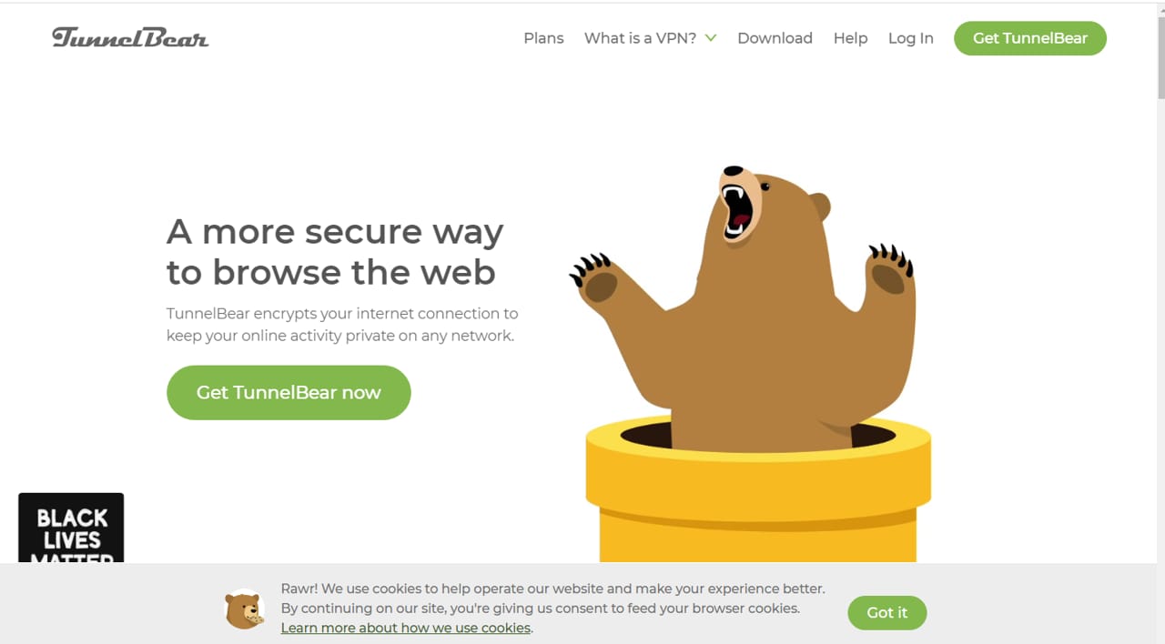 free VPN proxy video Tunnelbear