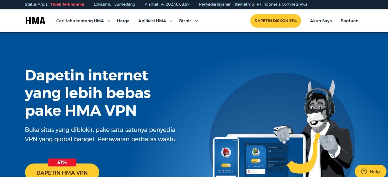 hma vpn web