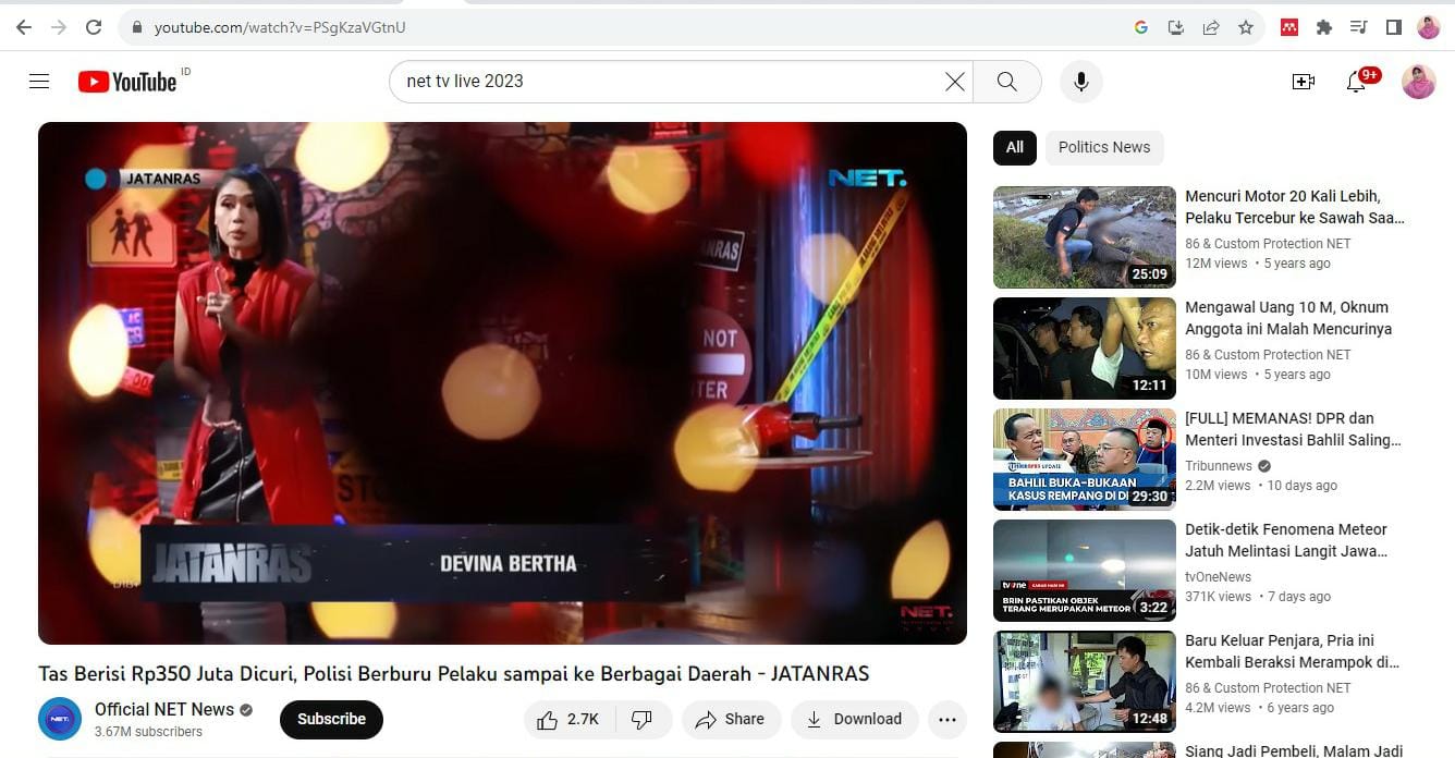 live streaming youtube net tv