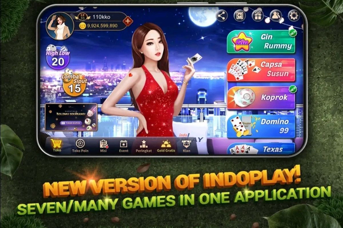 Top Up Indoplay-Capsa Domino QQ