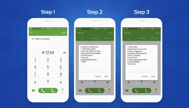 cara cek nomor xl dan axis